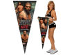 UFC Quinton Jackson 17x40 Premium Vertical Pennant